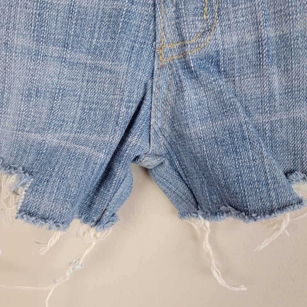Levi's 2 569 Loose Cutoff Distressed High Rise Festival Jean Shorts Vintage Y2K - Picture 14 of 16